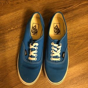 Blue Vans Women’s size 8.5